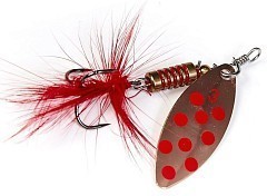 Lucky John Вращающаяся блесна Lucky John Spin-X Long 03 6.0g CR