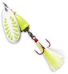 Blue Fox Вращающаяся блесна Blue Fox Vibrax Glow BFGVS2 GLCH