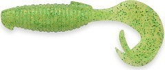 Keitech Мягкие приманки Keitech Flapper Grub 4" #424 Lime Chartreuse