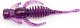 Boroda Baits Мягкие приманки Boroda Baits Caligula Рыба #140 Фиолетовый