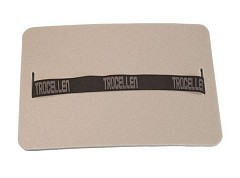 Россия Сиденье Россия Сиденье туристическое однослойное 350х230х10mm Серый