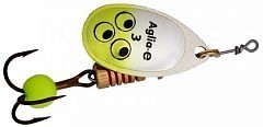 Mepps Вращающаяся блесна Mepps Aglia-E 3 6.5g #SCH Silver/chartreuse