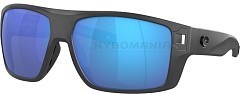 Costa Del Mar Поляризационные очки Costa Del Mar Diego 580 GLS Matte Gray Blue Mirror