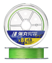 Шнуры плетеные Major Craft Dangan Braid PEx8 Шнуры плетеные Major Craft Dangan Braid PEx8