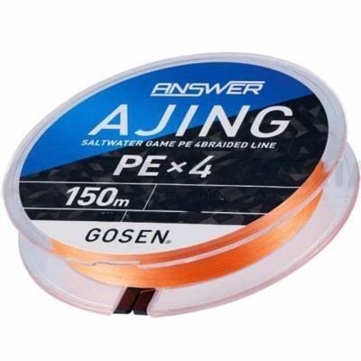 Gosen Шнур плетеный Gosen Answer Ajing PEx4