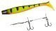 Lucky John Мягкие приманки Lucky John 3D BBS Series Kubira Swim Shad Giant 10.3" PG14 + Stinger XL
