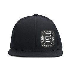 Simms Кепка Simms Flatbill Cap Black
