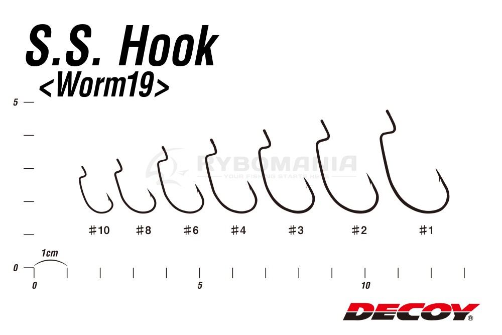  Worm 19 S.S. Hook