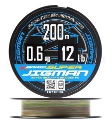 Шнуры плетеные YGK X-Braid Super Jigman X4 Шнуры плетеные YGK X-Braid Super Jigman X4