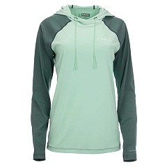 Simms Термофутболка Simms Women's Bugstopper SolarFlex Hoody Opal Heather S