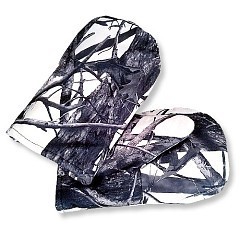 Россия Варежки Россия камуф. мех. мембр. алова Зим. лес