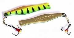 Lucky John Зимняя блесна Lucky John Kalomies с цепочкой и тройником 60mm Tiger