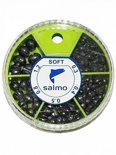 Salmo Набор грузов Salmo Дробь soft мягкий 5 секций 0.3-1.2g 60g набор 1