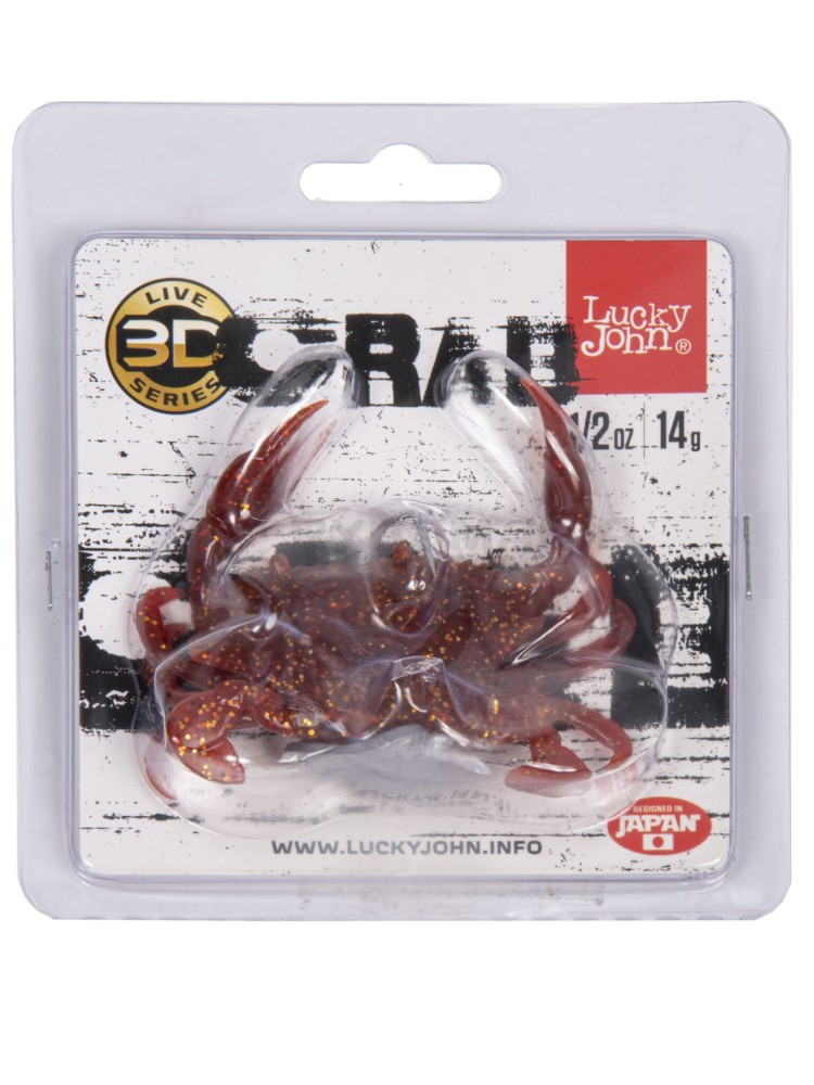  3D Series Crab с джиг-головкой 1/2oz