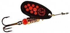 Mepps Вращающаяся блесна Mepps Comet Black Fury 3 #Black/Or