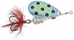 Kuusamo Вращающаяся блесна Kuusamo Kuf-Lippa Perhokoukku 7g BL/GR-S