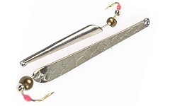 Max Fishing Зимняя блесна Max Fishing Гвоздешарик впай 40mm #мельхиор-мельхиор