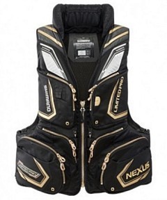 Shimano Жилет спасательно-разгрузочный Shimano Nexus VF-111N 2XL черный