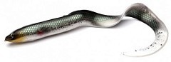 Savage Gear Мягкие приманки Savage Gear LB Real Eel 20cm Green Silver 63777-001