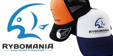 Фирменные бейсболки Rybomania!