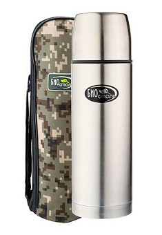 Биосталь Термос Биосталь Термос с узкой горловиной в чехле NBP-B 1.0l NBP-1000В