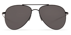 Costa Del Mar Поляризационные очки Costa Del Mar Cook 580 P Satin Black Gray