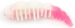 Boroda Baits Мягкие приманки Boroda Baits Larva Double Color Сыр #210 White/Acid Pink