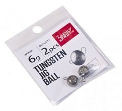 Lucky John Вольфрамовые головки Lucky John Pro Series Tungsten Jig Ball вольф. разбор. 6g