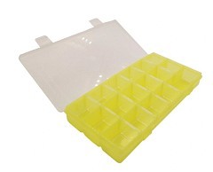 Следопыт Коробка под приманки Следопыт LUNO-18 бело-желт. PF-FB-18Y