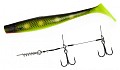 Lucky John 3D BBS Series Kubira Swim Shad Giant 10.3" PG21 + Stinger XL