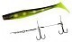 Lucky John Мягкие приманки Lucky John 3D BBS Series Kubira Swim Shad Giant 10.3" PG21 + Stinger XL