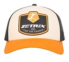 Zetrix Бейсболка Zetrix Fish the chance PVC-2402 #Orange/Black