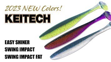 Новые цвета приманок Keitech!