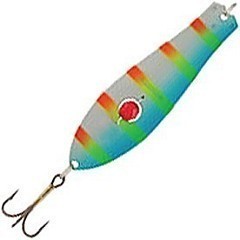 Kuusamo Колеблющаяся блесна Kuusamo Professor 0 130/44 бусинка GR/FYe/FR/BLUN-B