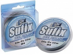 Шнуры плетеные Sufix Ice Braid