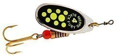 Mepps Вращающаяся блесна Mepps Black Fury 4 9g #Silver/Chartreuse