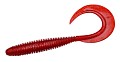 Megabass Kemuri Curly 2.5" clear red