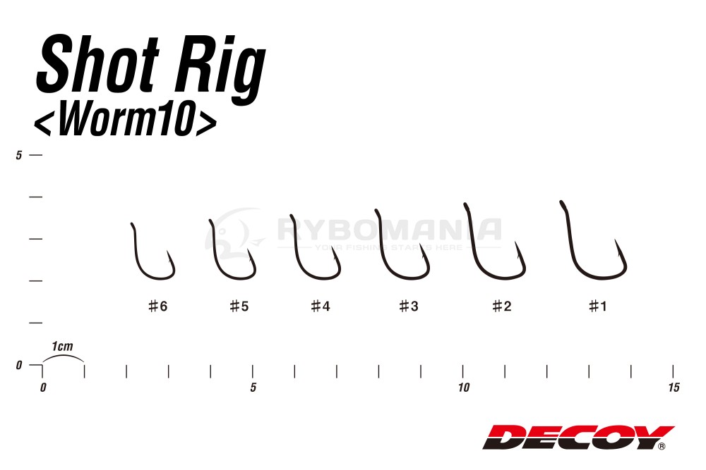  Worm 10 Shot Rig