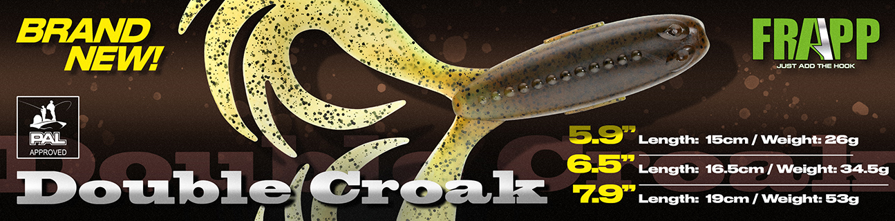 Силиконовые приманки Frapp Double Croak